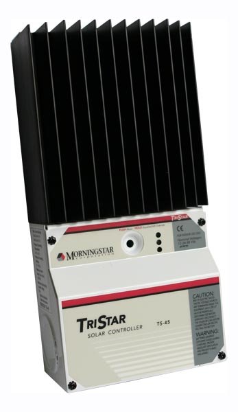 Контроллер заряда для солнечных батарей, 45 А, 12/24/48 В, PWM, модель MorningStar TS-45